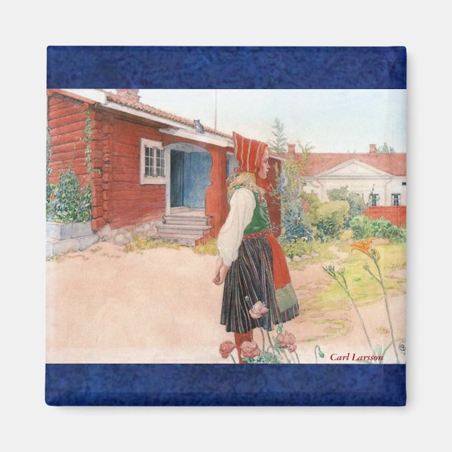 Aimant Carl Larsson The Falun Accueil (Devant)
