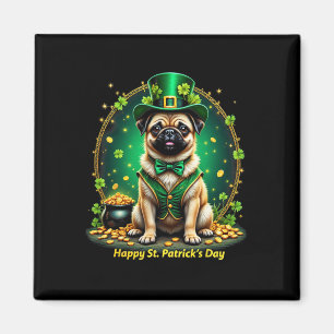 Aimant Carlin St Patrick's Day Carlin Irlandais Chapeau d