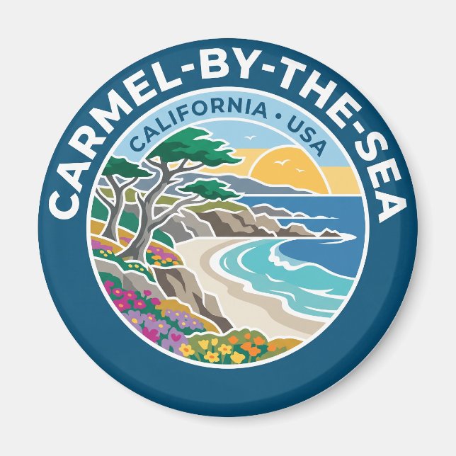 Aimant Carmel-by-the-Sea États-Unis (Devant)