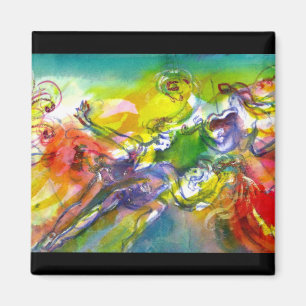 Aimant CARNAVAL/danse ITALIENS, musique, théâtre