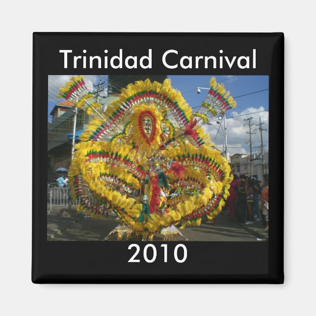 Aimant Carnaval de Trinidad 2010 (Devant)
