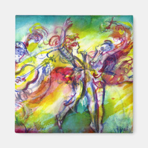 Aimant CARNAVAL ITALIEN / Danse, Musique, Théâtre