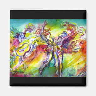 Aimant CARNAVAL ITALIEN / Danse, Musique, Théâtre