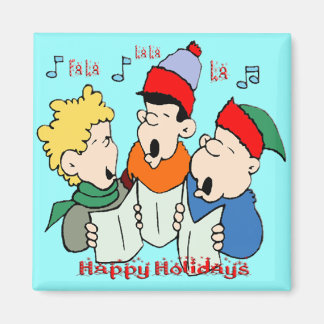 Aimant Caroleurs de Noël