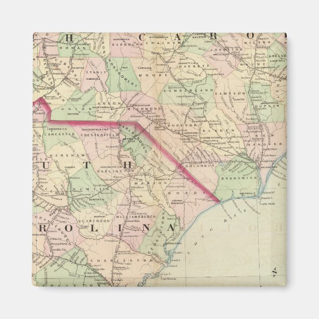 Aimant Carolina N & S 2 (Devant)