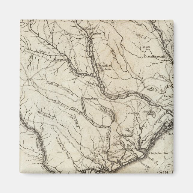 Aimant Caroline du Sud 4 (Devant)