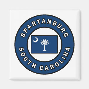 Aimant Caroline du Sud de Spartanburg