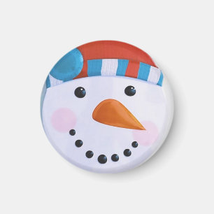 Aimant Carotte de neige Nez Noël hiver