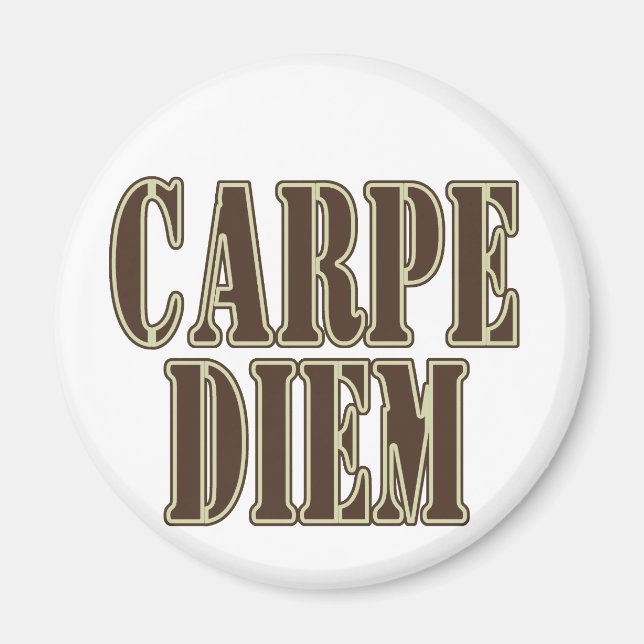 Aimant Carpe Diem (Devant)