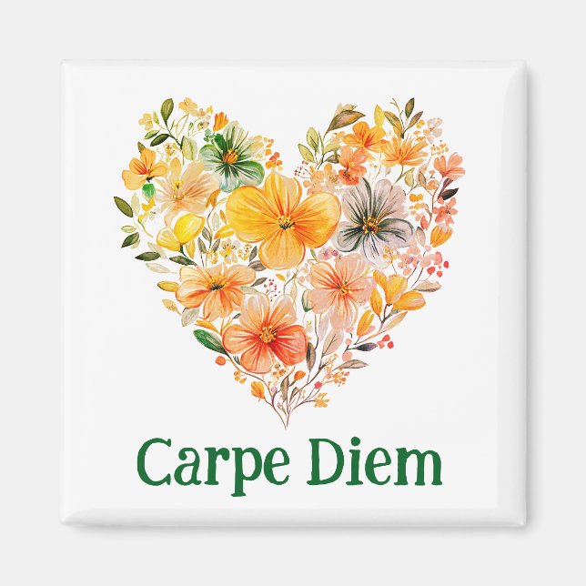 Aimant Carpe diem (Devant)