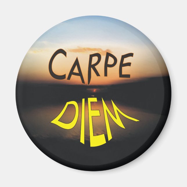 AIMANT CARPE DIEM (Devant)