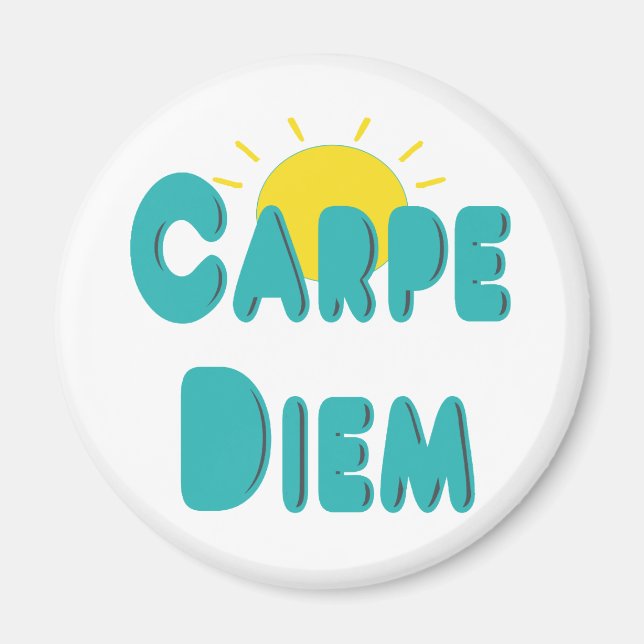 Aimant Carpe Diem (Devant)