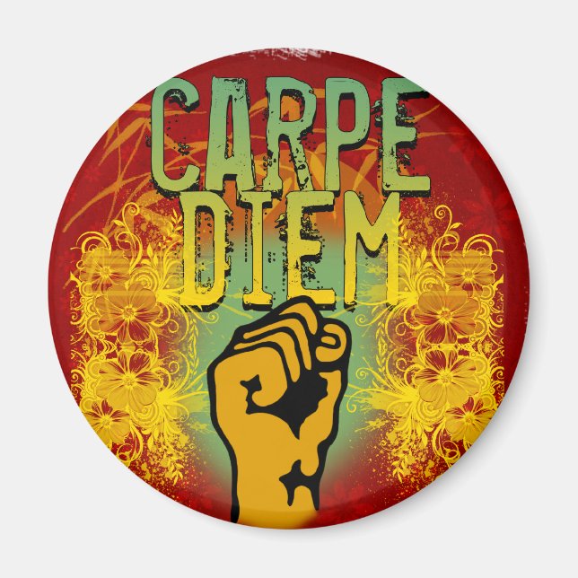 Aimant Carpe Diem (Devant)