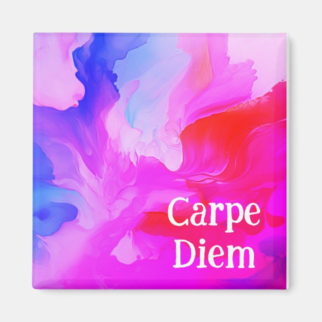 Aimant carpe diem (Devant)