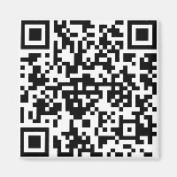 Aimant carré avec code QR