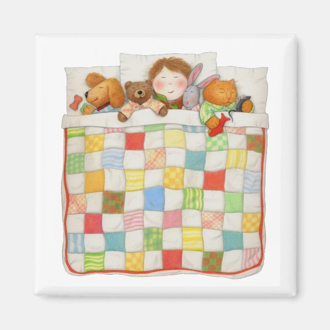 Aimant Carré COSY QUILT (Devant)