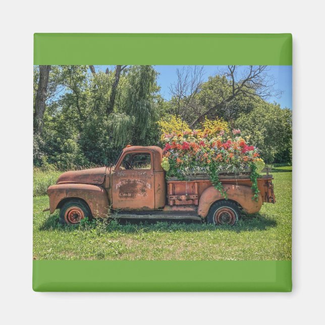 Aimant Carré de 2 pouces (Devant)