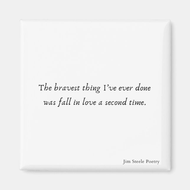 Aimant Carré de 2 pouces (Devant)