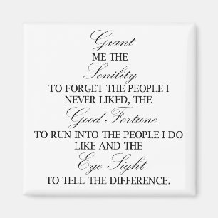 Aimant carré de la prière