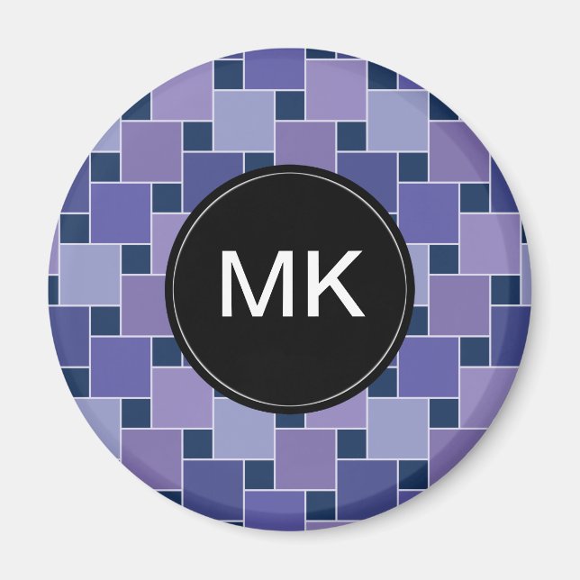 Aimant Carré de l'Améthyste (Devant)