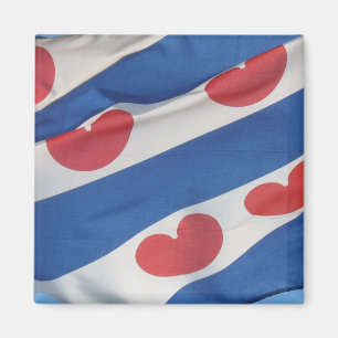 Aimant carré de réfrigérateur de drapeau de
