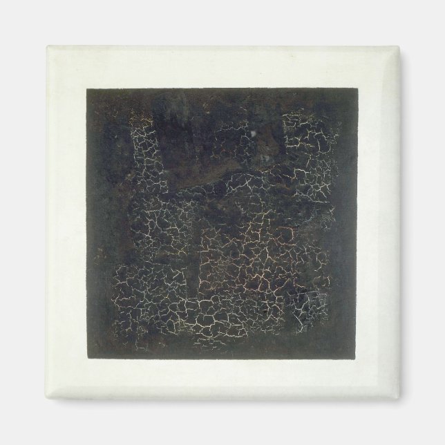 Aimant Carré noir (Devant)