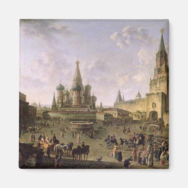 Aimant Carré rouge, Moscou, 1801 (Devant)