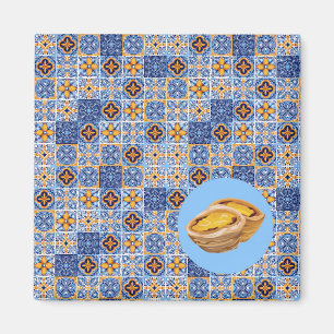 Aimant Carreaux de Pasteis de Nata