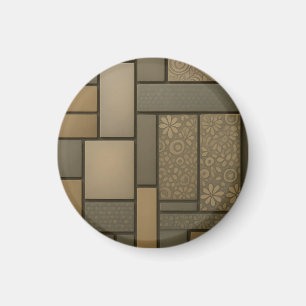 Aimant Carreaux Mosaïque Beige Neutre