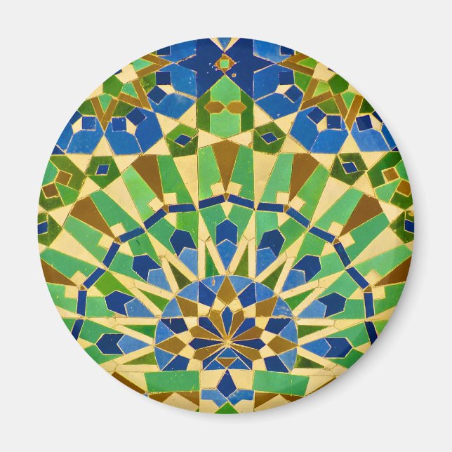 Aimant Carrelage marocain (Devant)