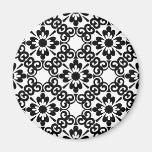 AIMANT CARRELAGE NOIR ET BLANC DE LA FERME MODERNE