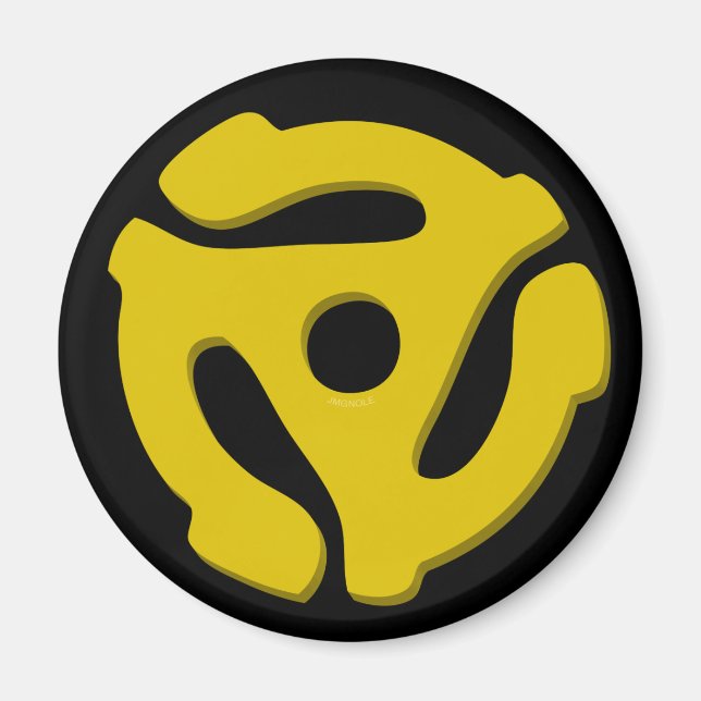 Aimant Carte à 45 disques (Devant)