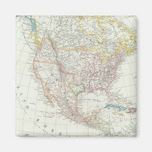 Aimant Carte Amérique du Nord