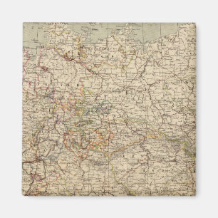Aimant Carte Atlas allemand