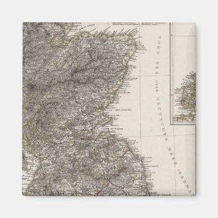 Aimant Carte Atlas écossais 2