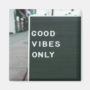 Aimant Carte aux lettres Good Vibes uniquement
