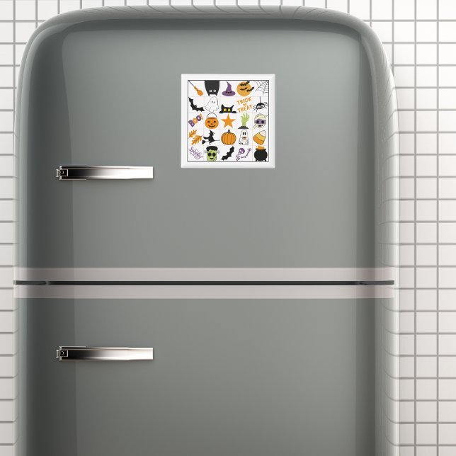 Aimant Carte Bingo Halloween (This item is for display purposes only to illustrate the design element. )