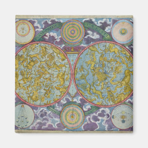 Aimant Carte céleste des planètes