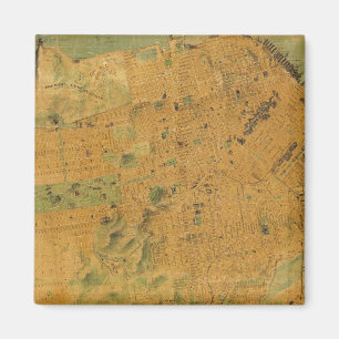 Aimant Carte Chevalier de San Francisco