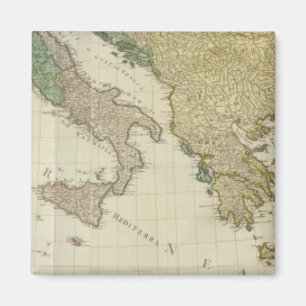 Aimant Carte composite de l'Atlas méditerranéen