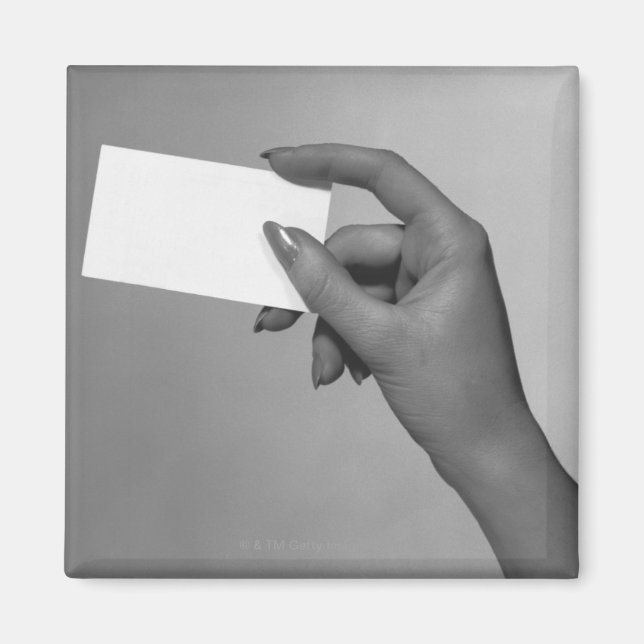 Aimant Carte de détention pour femme (Devant)
