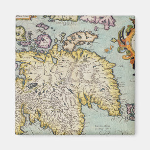 Aimant Carte de fièvre miliaire Scotia de l'Ecosse  