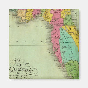 Aimant Carte de Floride