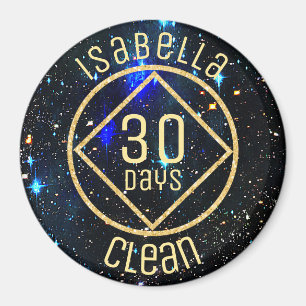 Aimant Carte de jour personnalisée NA Narcotiques anonyme