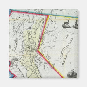 Aimant Carte de la Californie