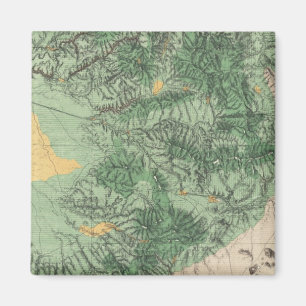 Aimant Carte de la classification des terres en Californi