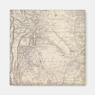 Aimant Carte de la Confédération argentine