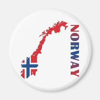 Aimant Carte De La Norvège