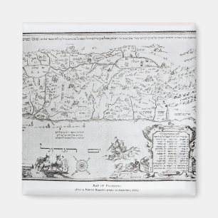 Aimant Carte de la Palestine, d'un Haggadah de pâque