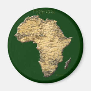 Aimant Carte de la série AFRICA